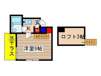 間取図 ジュネパレス八千代第９