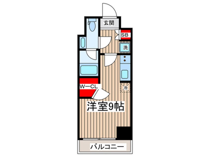 間取図 ALTERNA住吉