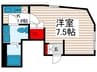 キートス 1Kの間取り