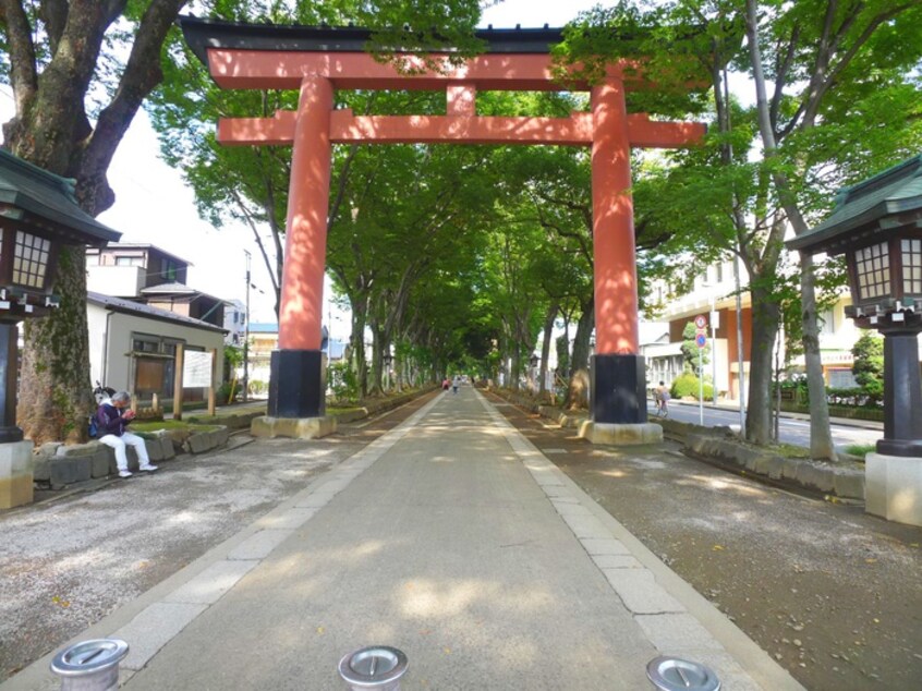 参道(公園)まで200m アクシ－ズタワ－大門町