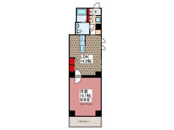 間取図 ラシクラスINFINA御徒町