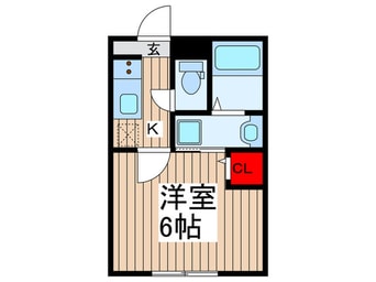 間取図 Ａｍｂｉｔｉｏｎ袋山