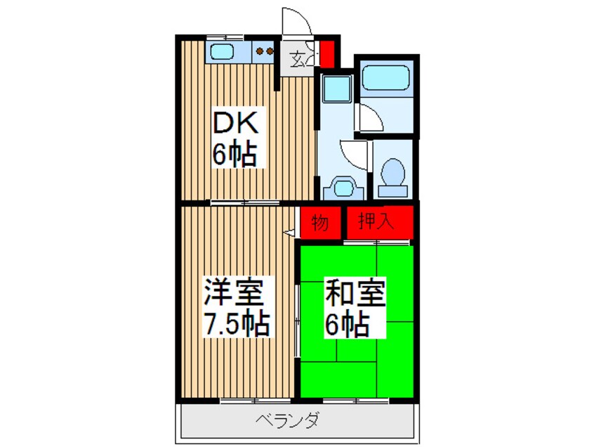 間取図 志木ア－バンハイツ