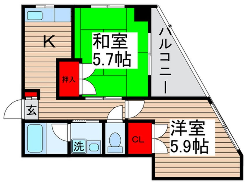 間取図 野崎ビル