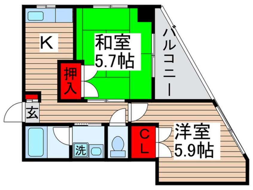 間取図 野崎ビル