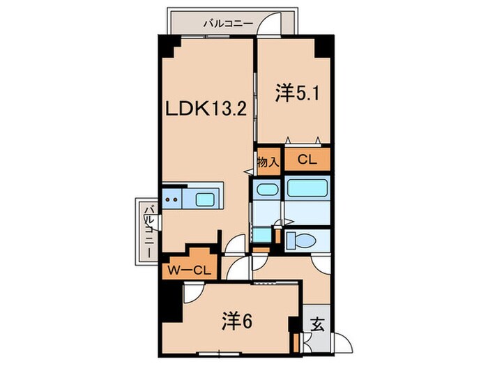 間取り図 グランカーサ王子