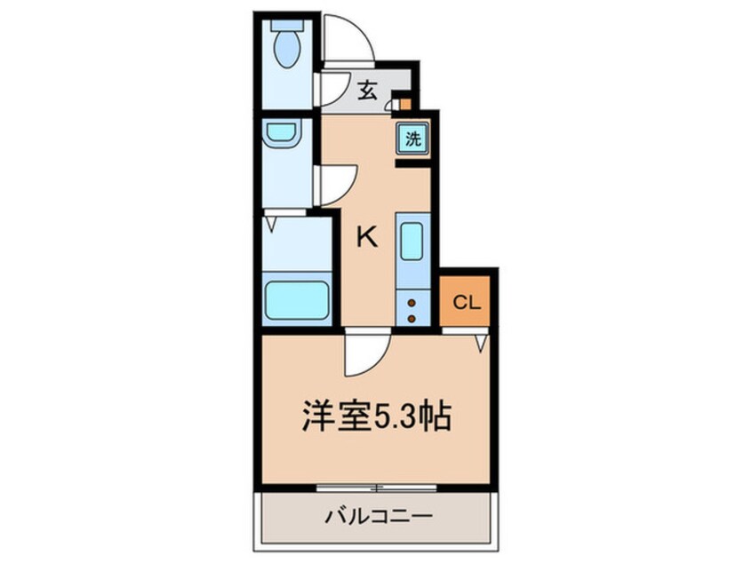 間取図 シエーナ等々力