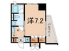 ＭＦＰＲ代々木タワー 1Kの間取り