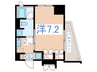 ＭＦＰＲ代々木タワー 1Kの間取り