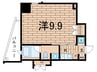ＭＦＰＲ代々木タワー 1Rの間取り