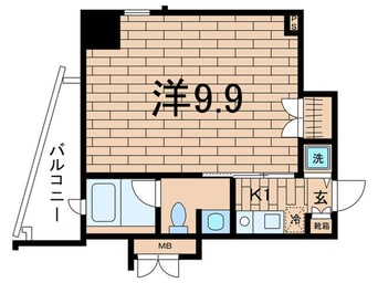 間取図 ＭＦＰＲ代々木タワー