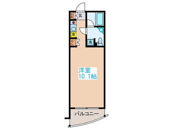 間取り図 ＭＦＰＲ代々木タワー