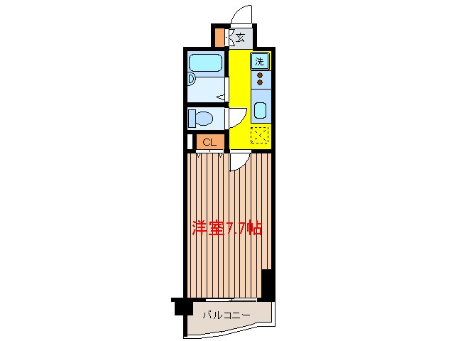 間取り図 ＰＲＯＵＤ　ＦＬＡＴ代々木上原