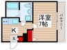 仮)松戸市中和倉142Z-MAISON 1Kの間取り