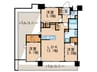 ブランシア梶ヶ谷 3LDKの間取り