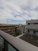 室内からの展望 ブランシア梶ヶ谷