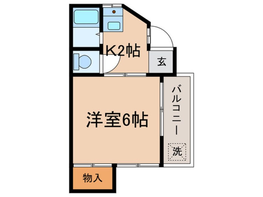 間取図 サンハイツ