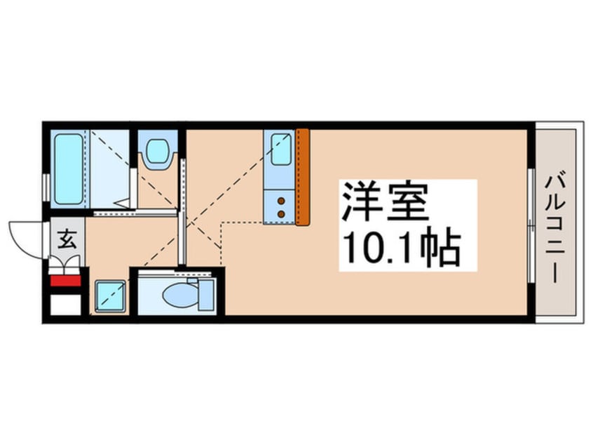 間取図 チェルシー舞浜