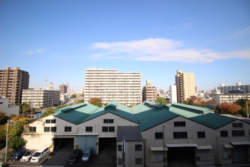 室内からの展望 パークアクシス東陽町・親水公園