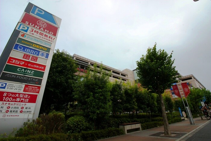 南砂町ショッピングセンターSUNAMO(スナモ)(ショッピングセンター/アウトレットモール)まで1600m パークアクシス東陽町・親水公園