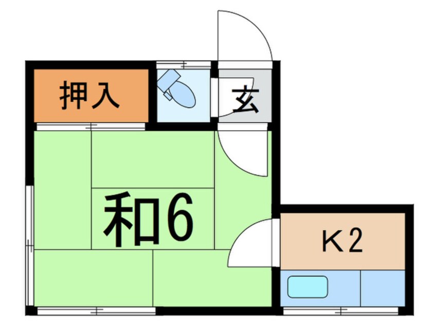 間取図 馬田荘