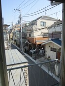 室内からの展望 馬田荘