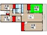 サンシティ津田沼 4LDK+Sの間取り