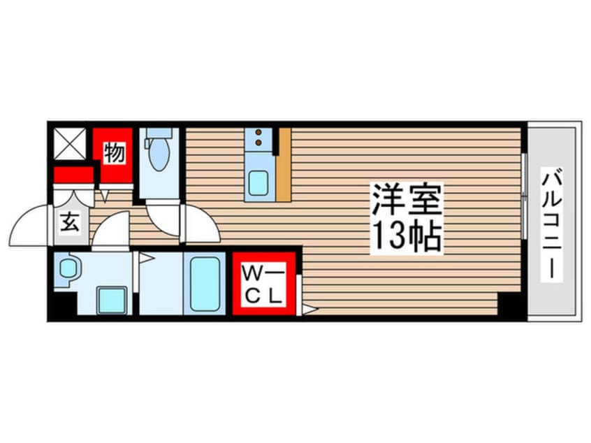 間取図 Green Hill Residence