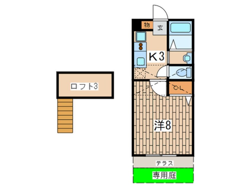 間取図 エスポワール・港南Ⅱ