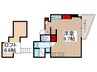 Likes梅田 1Rの間取り