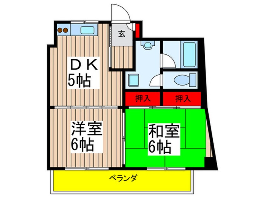 間取図 福田ビル