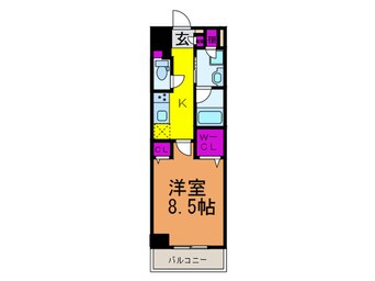 間取図 メゾンジェルメ