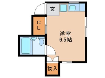 間取図 キャッスル阿部