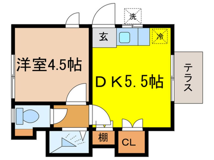 間取図 ハウスコスゲ