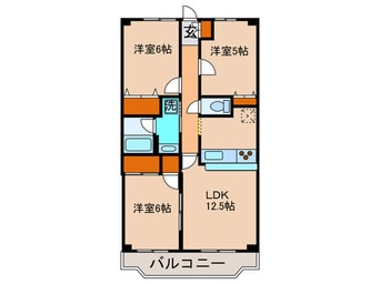 間取図 グランシャリオ