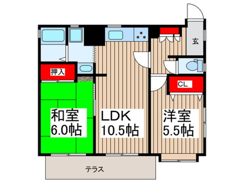 間取図 ラヴェリア