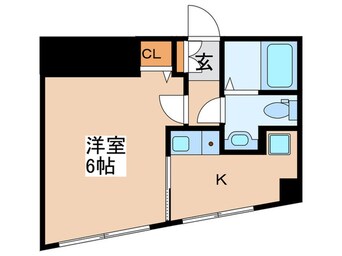 間取図 サンドエル松原（207）