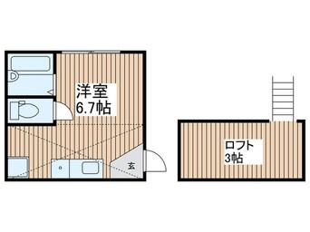 間取図 ラ・リベルタ舎人