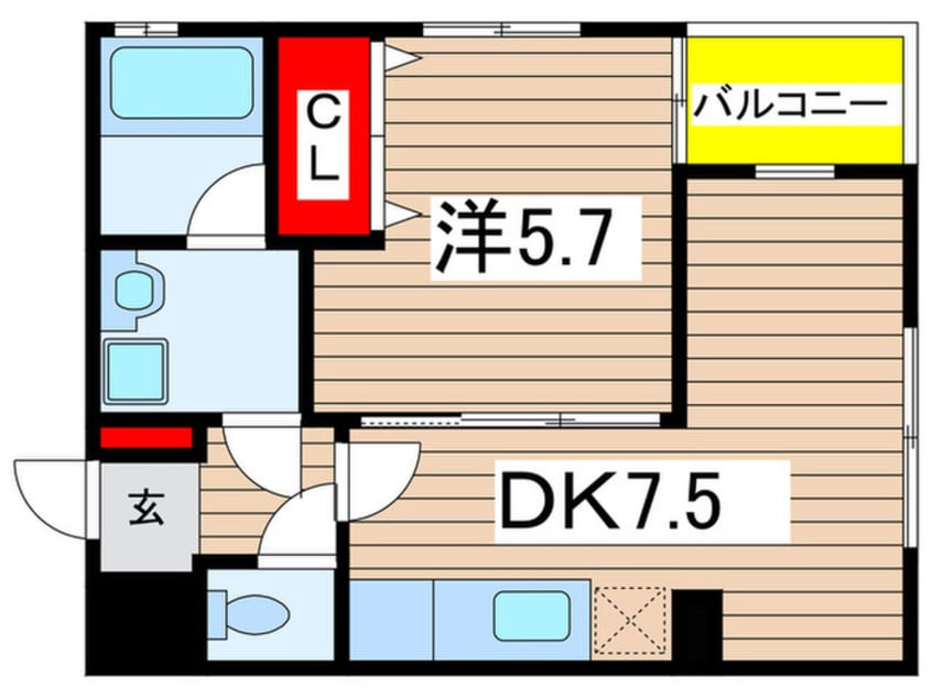 間取図 フレンズ・ＫＩ