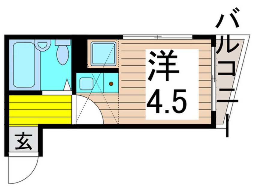 間取図 シャンテ堀切菖蒲園Ⅲ