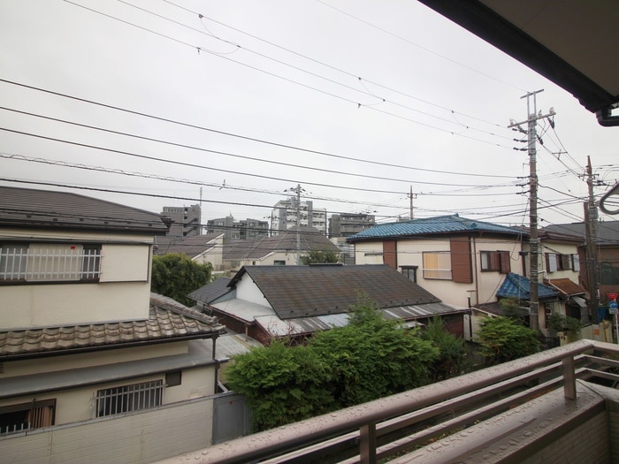 室内からの展望 コーポかみさぎ