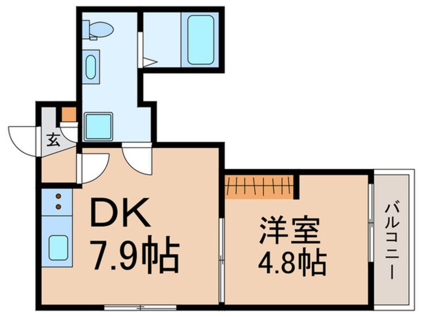 間取図 Bon Boheur二子玉川