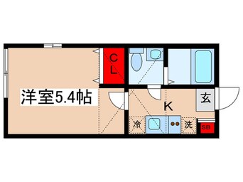 間取図 Cannabis Lagoon多摩美1丁目