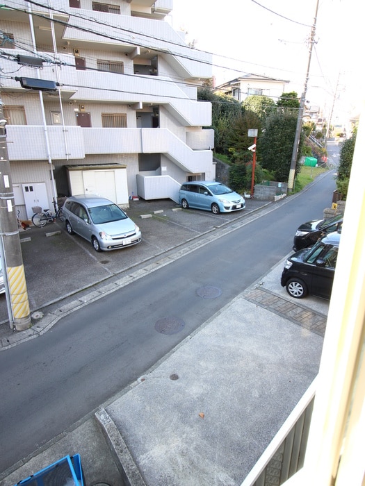 室内からの展望 サンハイツ