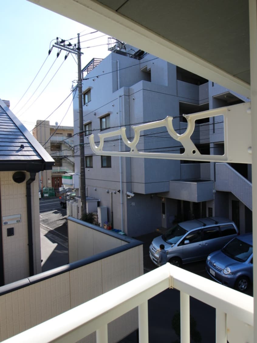 室内からの展望 サンハイツ