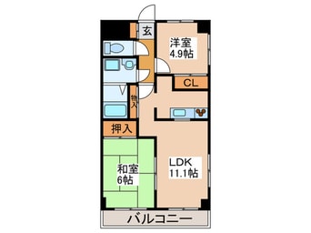 間取図 メゾンドリーム