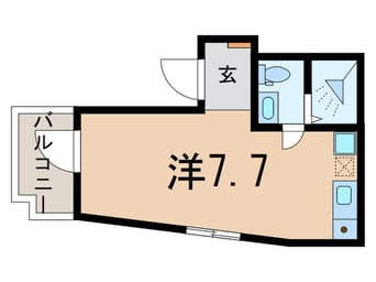 間取図 Glanz Wing 音羽