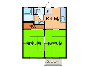 間取図 サンハイツ