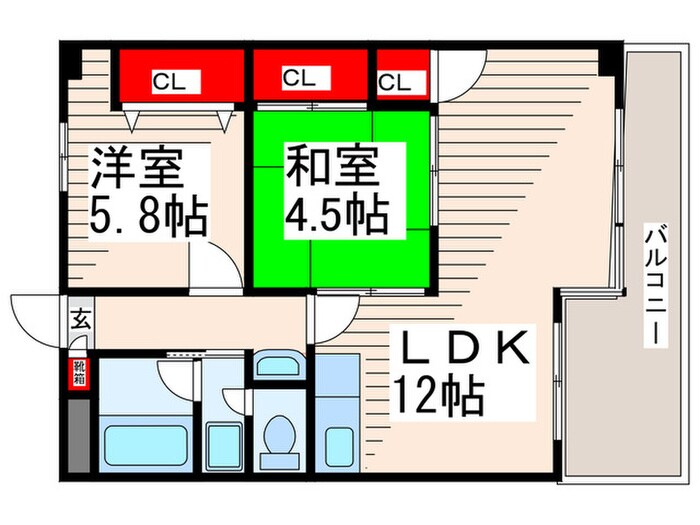 間取り図 ＴＯＭＩＫＵＲＡ　Ⅰ