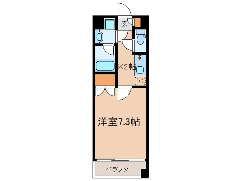 間取図 ＫＤＸレジデンス神楽坂